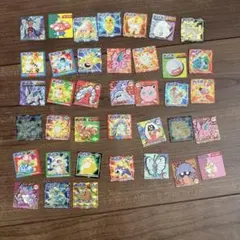 希少レア☆平成当時物 ポケモン ガチャガチャ　ミニカードゲーム まとめ38枚