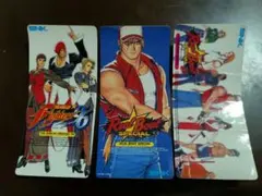 SNK ステッカー 3枚セット KOF96 リアルバウト餓狼伝説のサムネイル