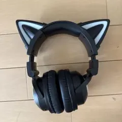 YOWU 猫耳ヘッドホン LED搭載 専用ケース付 - メルカリ