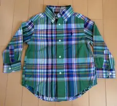 RALPH LAUREN キッズ チェックシャツ 長袖 90