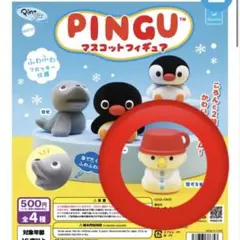 PINGU ピングー マスコットフィギュア　雪だるまのサムネイル