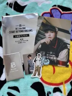 BE:FIRST レオ 入場特典ミニクリアファイル＆シークレットステッカーセット