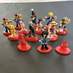 コカ・コーラ フィギュアセット 13体 遊戯王 ワンピース他 まとめ売り