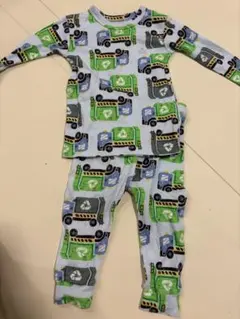 【未使用】Gap ベビーパジャマ 80cm 働く車柄のサムネイル
