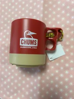 値下げしました！CHUMS レッドマグカップ 収納袋付き