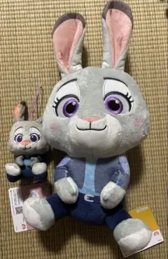 ズートピア　こてっとぺったん　むにゃすや　bigぬいぐるみ　マスコット　ジュディ