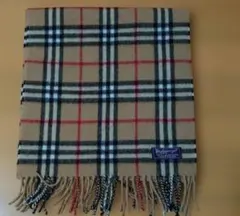 【極美品】Burberry ノバチェック柄マフラーラ