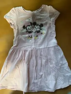 Baby GAP Disney ミッキー ミニー 半袖ワンピース 105 100