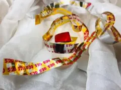 嵐「5×20」金・銀テープフル各1本ずつプラス正方形5枚