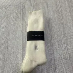 BURBERRY ホワイトソックス 2足セット