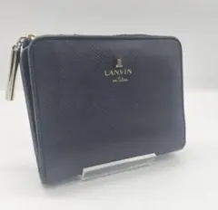 LANVIN en Bleu ランバンオンブルー 折り財布 ミニ財布 レザー 革