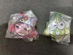 ケロロ軍曹 × サンリオ　ギロロ伍長　けろけろけろっぴ　ラバーマスコット