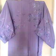 【新品未使用】薄紫色 着物用羽織上品煌びやかラメと刺繍