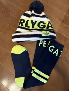 パーリゲイツ　ニット帽　マフラー　靴下