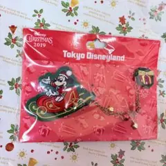 ディズニー　クリスマス　レトロ　ミッキー　ブローチ