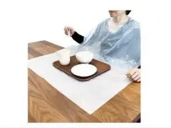 竹虎 食事用エプロン 使い捨て 50枚入　2セットのサムネイル