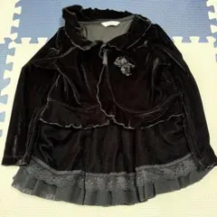黒いフォーマルジャケット 120cm