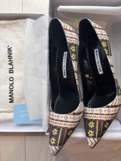 Manolo Blahnik ヒョウ柄 ハイヒール ピンヒール - メルカリ