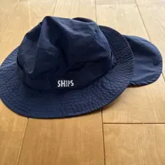 SHIPS 日よけ付き メッシュハット ネイビー Mサイズのサムネイル