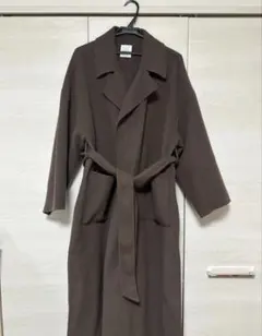 ミラオーウェン　ウールロングコート