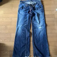 true religion billy フレアデニムパンツ サイズ33 - メルカリ