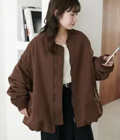 【美品】Plage/R'IAM MA1 MIDDLE 36 ブラウン 美品】Plage/R'IAM MA1 MIDDLE 36 ブラウン - メルカリ