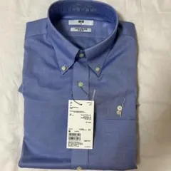タイムセール！新品　UNIQLO スーパーノンアイロン スリムフィット M