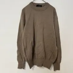 ロペ ROPE ニット セーター シンプル 無地 ウール100%