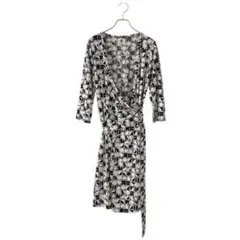 Bou Jeloud ブージュルード(F)幾何学柄 カシュクール ワンピース