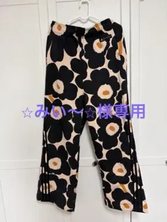 adidas フラワープリント ジョガーパンツ M