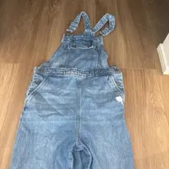 ZARA デニム オーバーオール ダメージ加工