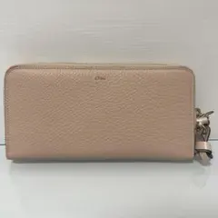 Chloe クロエ アルファベットライン 長財布 ラウンドジップウォレット