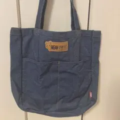 平成レトロ 日清カップヌードル デニム カバン ボストンバッグ レア