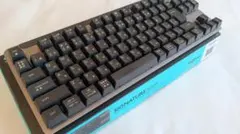 【美品・箱付】ロジクール K855 SIGNATURE メカニカル赤軸 TKL