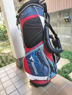 美品　Tourstage ゴルフバッグ キャディバッグ スタンド式のサムネイル