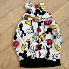 ディズニー ミッキーマウス フリースジャケット 130