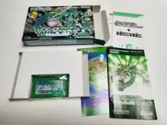 ポケモン エメラルド ポケットモンスター GBA ゲームボーイアドバンス
