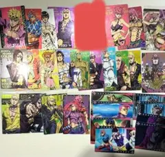 ジョジョの貴重な冒険 ウエハース カード セット まとめ 黄金の風 5部