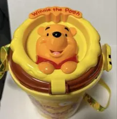 美品　プーさん　ポップコーンバケット　ディズニー