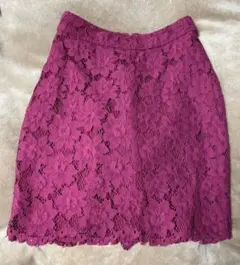 LIP SERVICE 花柄レーススカート