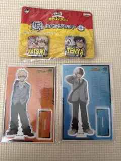 くら寿司　ヒロアカアクリルスタンド　缶バッチ