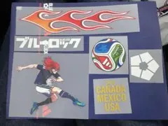 サッカー2026日本代表ユニフォームブルーロックノベルティ千切 豹馬