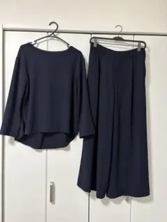 コムサイズム　セットアップ 11号　ネイビー