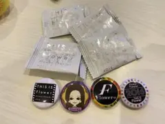 E-girls Flower ツアー　グッズ　缶バッチ