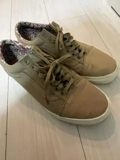 Vans コーデュロイ ベージュスニーカー US9.0