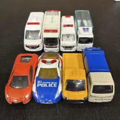 トミカ ミニカー 8台セット まとめ売り　廃盤