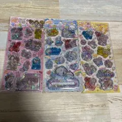 ウォーターインシール　3種セット　あわわちゃん　ズッ友　チャーミングポップス