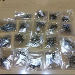 イヤリングパーツ 大量 9ピン あるだけ