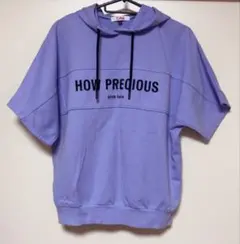 【人気カラー】PINK-latteピンクラテ 半袖パーカー XS/150