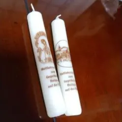 ドイツのキャンドル ２本セット